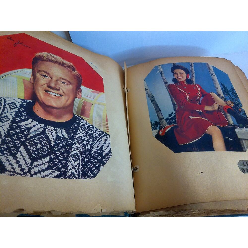 Vintage Screenstars 1930s Golden Age Hollywood Movie Star Scrapbook 110 pgs